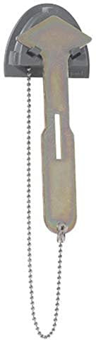 LEGRAND, Hammer mit Kette und Wandhalterung zum Einschlagen der Sicherheits- und Schlüsselkasten-Scheibe, 038091