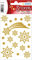 HERMA 3726 Aufkleber Sterne Glitzer Gold, 19 Stück, Stern Sticker aus Folie, Weihnachtssticker Sternaufkleber für Weihnachten Geschenke Adventskalender Dekoration Kinder Belohnung DIY Basteln