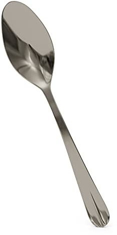 Picard & Wielpütz Moccalöffel rostfrei Baguette-Länge: 11 cm, glanzpoliert, abgerundete Kanten mit Verzierung, hochwertiger Löffel, Espressolöffel Solingen-Briefanker (1 Stück), Edelstahl