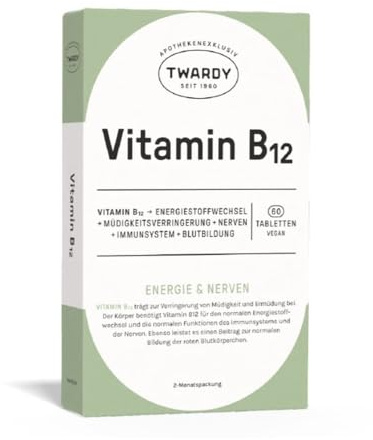 Astrid Twardy Vitamin B Komplex 60 Kapseln - Nervensystem, Immunsystem, Energiestoffwechsel, Verringerung Müdigkeit & Erschöpfung - Vitamine B1, B2, B6, B12, Biotin, Niacin, Folsäure & Pantothensäure