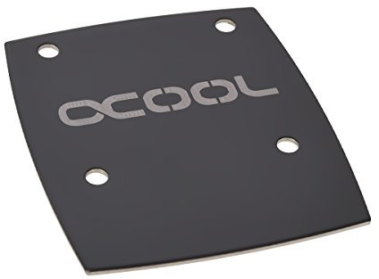 Alphacool 12449 NexXxos GPX Solo Cover Metall - Black Nickel Wasserkühlung GPU - Kühler