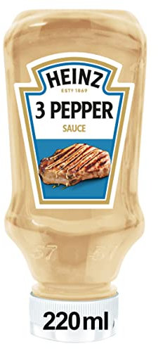 Heinz Salsa 3 Pimientas Bocabajo 220ml