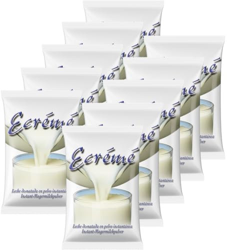 Ecrémé Milchtopping, 10 x 500g Instant Magermilchpulver