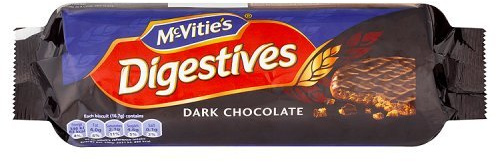 McVitie's Digestives Dark Chocolate, 332g