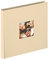 walther design Fotoalbum creme 18 x 18 cm mit Cover-Ausstanzung, Fun FA-199-H