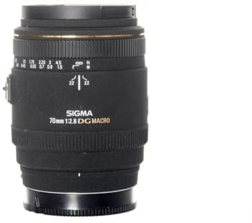 Sigma 70mm f2.8 EX DG Macro lens for Sony Digital SLR cameras