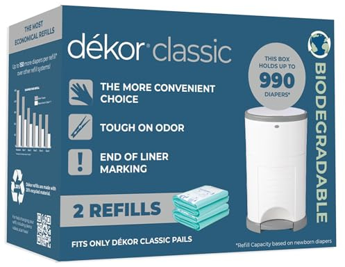 Dekor Windeldekor 2er-Pack Nachfüllpackung - biologisch abbaubar