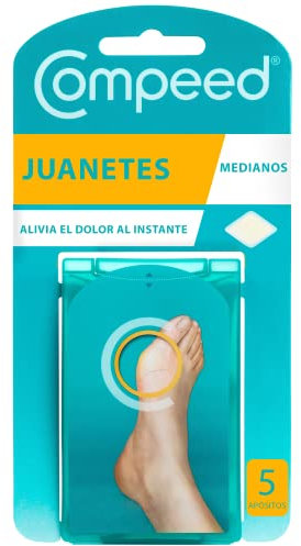 COMPEED Juanetes, Tratamiento de Pies, Alivio del Dolor, Pack 5 uds.