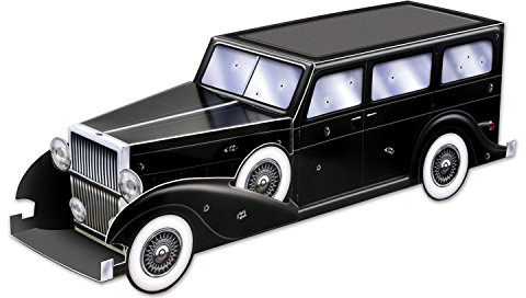 Beistle 54466 Gangster Car Centerpiece, 12