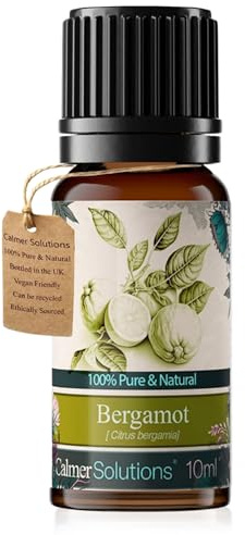 Calmer Solutions Bergamot 100% Pure Essential Aromatherapy Oil 10ml