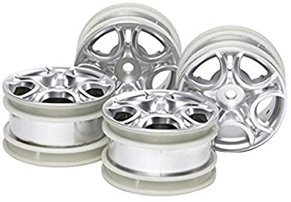 TAMIYA 300051405 - 1:10 Felgen-Set C-Sp/Alfa Romeo MiTo (4), Klein