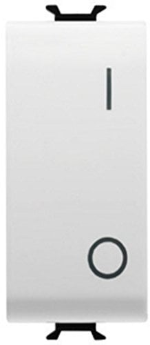 Gewiss - Gw10004 corto circuito - interruttore (250 v, bianco, e)