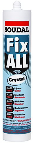 Soudal-Sellador / Adhesivo Soudal Fix All Crystal