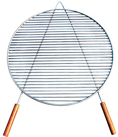 VEIKIN DESIGN Edelstahl Grillrost für Feuerschale 100 cm, Auflegegrillrost, Profi-Grillrost in Top-Qualität!