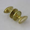 DTB TECH Edwardian Brass Oval Door Knobs