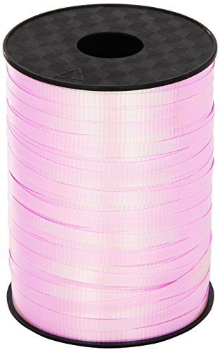 BALLOON RIBBON 250yd Irid pink