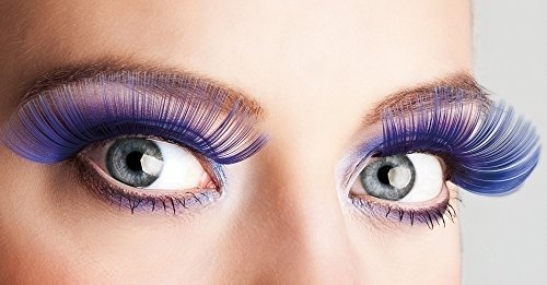 Boland BOL01613 Long Eyelashes Self Adhesive, Blue