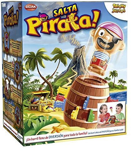 Bizak 30697028 Juego Tricky Salta Pirata
