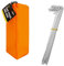 Milestone Camping 20930 20 Metal Tent Pegs With Carry Bag / 16.5cm Length / Great For Camping, Ground Tarps, Gazebos & More