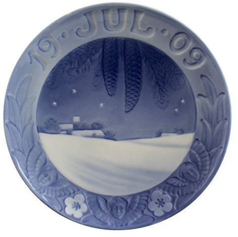 ROYAL COPENHAGEN PIATTO DI NATALE 1909 ORIGINALE PORCELLANA PRIMA SCELTA