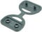 Maniver Pinze per Fissaggio Reti - 50 pezzi, 11 cm, Nero