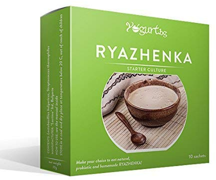 Ryazhenka /Baked Milk/ Yogurt.bg Starter Culture By Lactina,probiotic, Organic for 10 Litres