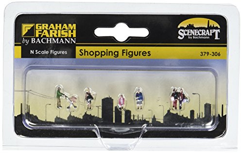 N Guage Shopping figures