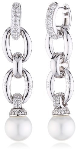 Esprit Damen-Ohrschmuck Seleness day pearl ELCO90674A000