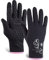 TrailHeads Power Stretch Damen Laufhandschuhe - schwarz/rosa (gro§)
