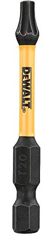 DEWALT Extreme Flextorq Schrauber-Bit T20, DT7395T (für den Einsatz in Schlagschraubern, optimale Bit-Flexibilität für maximale Lebensdauer), 5 Stück