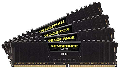 Corsair Vengeance LPX 64GB (4x16GB) DDR4 3200 MHz C16 XMP 2.0 High Performance Desktop Arbeitsspeicher Kit, schwarz