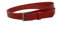 Vascavi Ledergürtel echt Leder, Made in Germany, 2 cm breit und ca. 0.25 cm stark, Gürtel, Hüftgürtel, Jeansgürtel, (95 cm Gesamtlänge 105 cm, Rot)