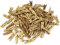 Lot de 100 petites pinces décoratives en bois - Mini pinces à linge - Doré