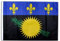 Fahne Flagge Frankreich Guadeloupe 30 x45 cm