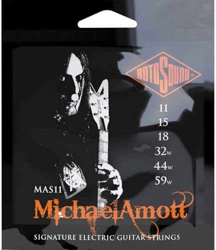 Rotosound E-Gitarre-Saiten Signature Satz MAS11 MICHAEL AMOTT SIGNATURE Custom 11-59