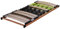DaMi Lattenrost MediFlex T400 100 x 200 cm - Lattenrahmen mit Latten und Tellermodulen - Individuelle Härteverstellung