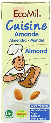 Ecomil Organic Cuisine Chef Almond Cream 200ml (Pack of 8)