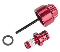 RockShox Yari Rebound-Kit Bolzen/Knopf verstellbar