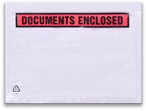 triplast 225 x 165 mm imprimé A5 Pochettes document Enclosed Enveloppes (Lot de 1000)