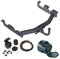 AHK - Gancio di traino con set elettrico a 13 poli per Jeep Grand Cherokee II 1999-2005, con testa sferica avvitata