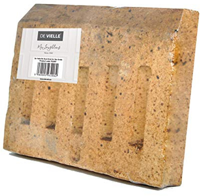 De Vielle Kamin Back Brick für Rost, Metall, schwarz, 40,6 cm