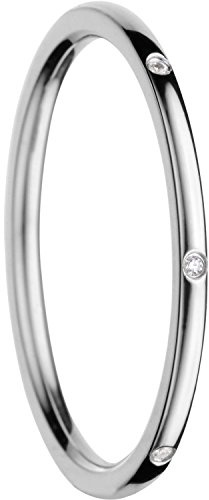 BERING Damen-Ringe Edelstahl