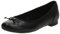 Clarks Women's Couture Bloom Ballet flat, Black Leather, 6 UK Wide