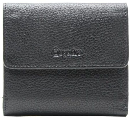 Esquire Primavera kleine Börse 10 cm schwarz