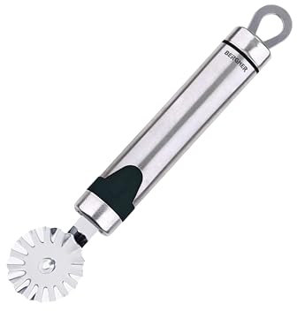 BERGNER Gizmo - 18cm Ausstechform - aus Edelstahl - Griff mit farbigen Details - spülmaschinenfest - stoßfest