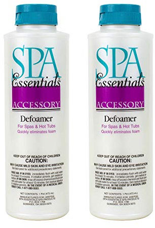 Spa Essentials Entschäumer für Spas und Whirlpools 2-Pack blau