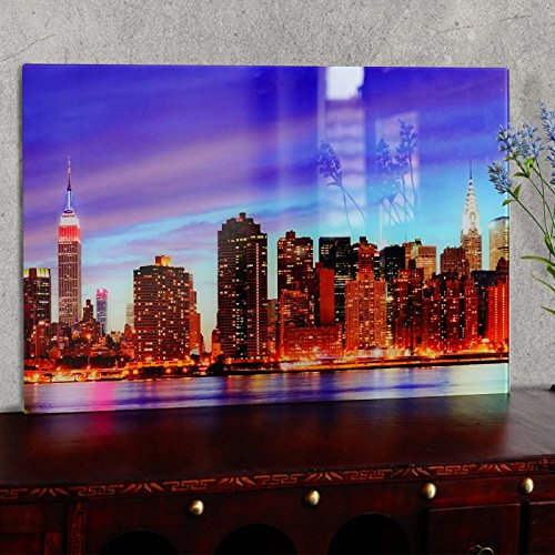 Mendler Glasbild T116, 40x60cm - New York