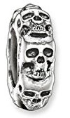 Thomas Sabo Unisex Stopper für Kette Armband Karma Beads 925 Sterling Silber KS0008-648-12