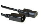 MicroConnect 10 m IEC C13/C14 °C13 – C14 Coupler 10 m Black Electric Electrical Cables (10 m Cable; 10 m; male/female; C13 coupler; C14 coupler; 230, Black)