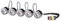 HELLA 2PT 177 696-711 LED-Tagfahrleuchtensatz - LEDayFlex - 12/24V - rund - Einbau - Lichtscheibenfarbe: glasklar - Kabel: 120mm - Fahrzeugfront - Satz